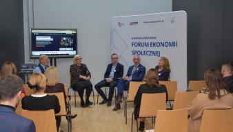 Zdjęcie z 15. Kujawsko-Pomorskiego Forum Ekonomii Społecznej
