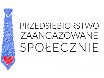 Przedsiębiorstwo zaangażowane społecznie - logotyp